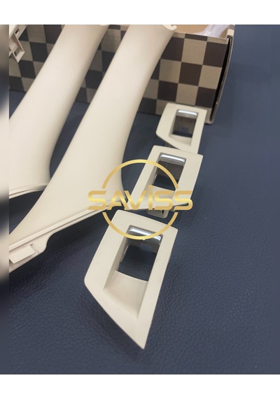 Bmw 5 Serisi F10/f11/f18 Uyumlu Cam Düğme Çerçeveleri 7'li Set Be