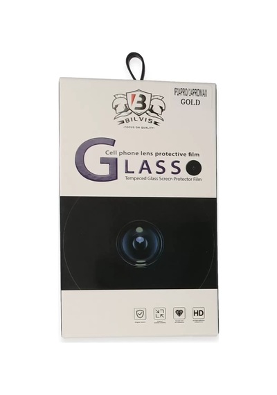Apple Uyumlu iPhone 14 Pro Max Bilvis Titan Kamera Lens - Gold Diğer