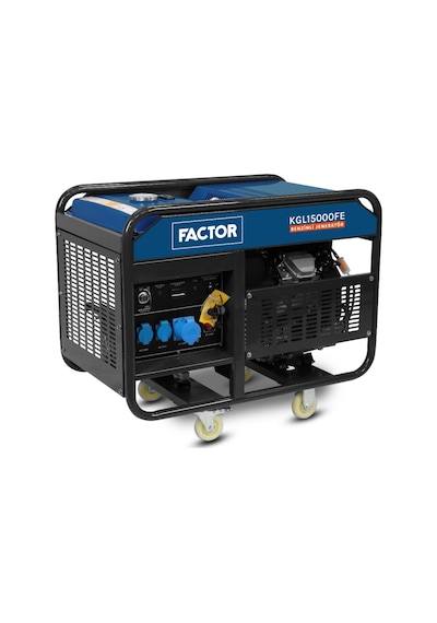 Factor Benzinli Jeneratör 15 Kva Monofaze Fckgl15000fe