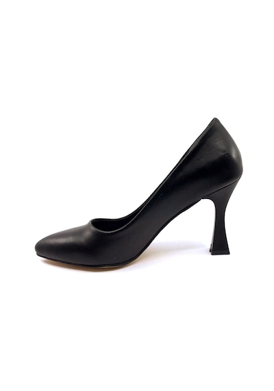 Ayakkabımood Cc 349 9 Cm Siyah Stiletto Bayan Ayakkabı Siyah