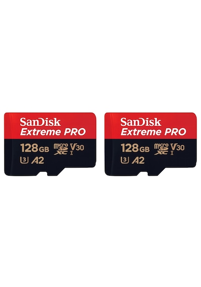 Sandisk 2'li Extreme Pro Sdsqxcd-128g-gn6ma 128 Gb Micro Sd Hafıza Kartı Resmi Distribütör
