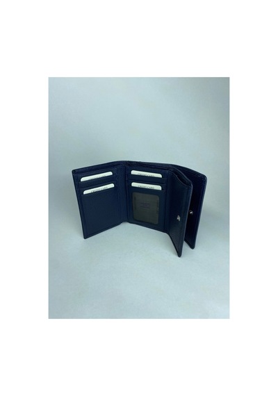 Shop Kadın Cüzdan Hakiki Deri Çok Bölmeli Fermuarlı Floter Deri Lacivert - 891852058 Lacivert
