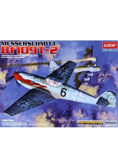 Academy 12225 1/48 Ölçek, Messerschmitt Bf 109t-2 Savaş Uçağı, Plastik Model Kiti-48842 Academy 12225 1/48 Ölçek, Messerschmitt Bf 109t-2 Savaş Uçağı, Plastik Model Kiti-48842