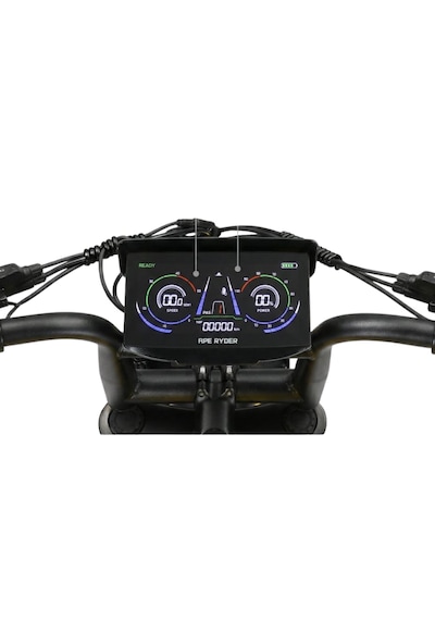 Ape Ryder Gibbon Ultra Pro Elektrikli Bisiklet Ayna Hediyeli Kırmızı