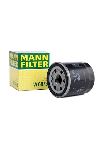 Mann W68-3 Yağ Filtresi Toyota Uyumlu Benzinli Modeller 1979-2020