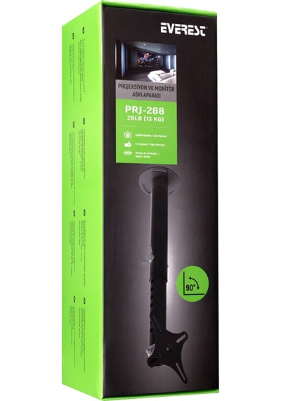 Everest Prj-288 Teleskopik 30-60 Cm Projeksiyon Askı Aparatı