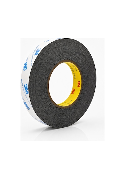 3m Scotch Çift Taraflı Bant 15 Mm X 50 Metre Güçlü Yapıştırıcı Siyah Akrilik Bant Ekran Cam Kasa Kapak Tamir Bandı