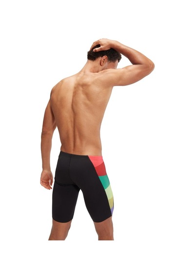 Speedo Placement Digital V-cut Jammer Erkek Yüzücü Mayosu Çok Renkli