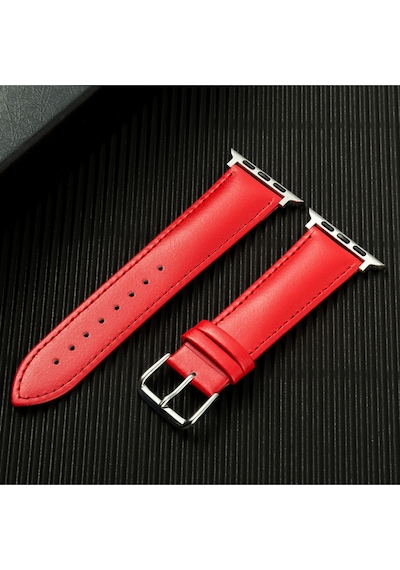 Apple Uyumlu  Watch 3 4 5 6 7 8 9 Se 38 40 41mm Kalite Deri Kordon