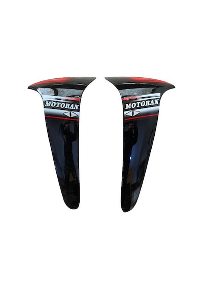 MOTORAN TORRO (NORTON 100 R) SAĞ SOL DIŞ DİZLİK TAKIM SİYAH