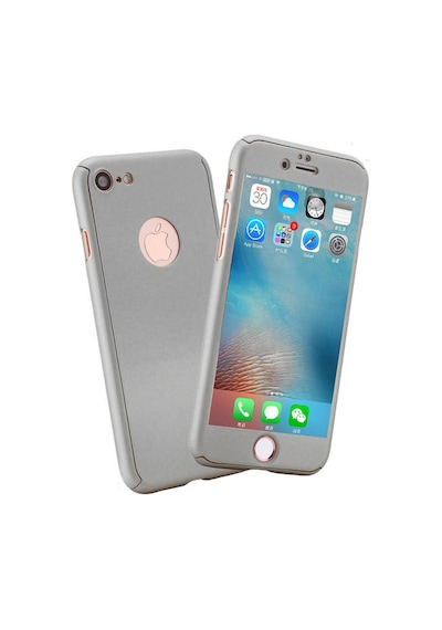 Apple Uyumlu iPhone 7 360 Derece Tam Koruma Kapak Kılıf