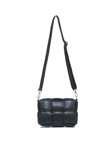 Çapraz Çanta Kadın Soleıl M Piumelli Milano Bag D28 Black Siyah