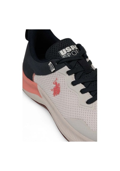 U.S. Polo Assn. U.s Polo Assn Florin Wmn 4fx Pudra Kadın Spor Ayakkabı 6679 Çok Renkli