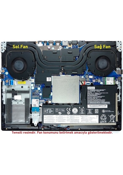 Lenovo Legion Y540-15ırh-pg0 Notebook Fan / Ver.2 Sol Fan 1 Adet