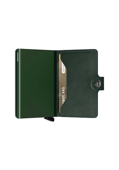 Secrid Miniwallet Original Kartlık Cüzdan, Yeşil Çok Renkli