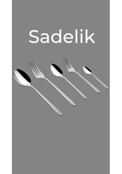 Özlife Defne 60 Parça Çatal Kaşık Takımı Seti 12 Kişilik Paslanmaz Çelik Gri