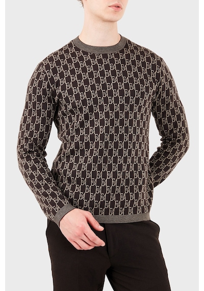 Emporio Armani Regular Fit Bisiklet Yaka Jakarlı Logolu Kazak Erkek Kazak Em006360 Af27946 F6023 Kahve Emporio Armani Regular Fit Bisiklet Yaka Jakarlı Logolu Kazak Erkek Kazak Em006360 Af27946 F6023 Kahve