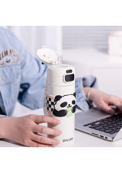 D9240 Paslanmaz Çelik Matara 600 Ml Çok Renkli