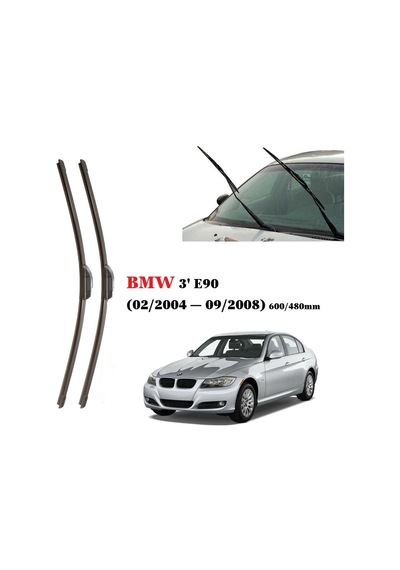 Silecek Seti BMW 3 E90 E91 2004 -2008 WUTSE MUZ HS071
