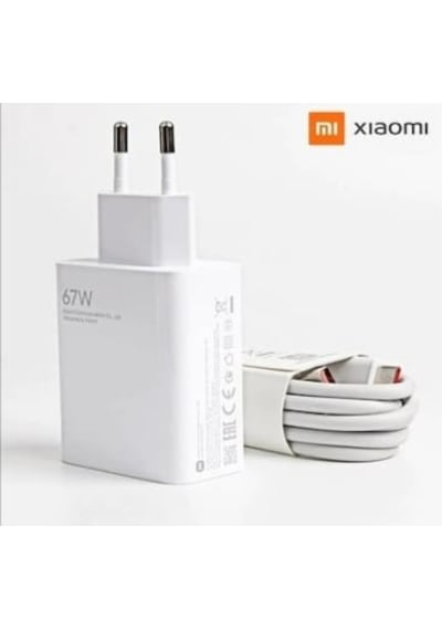 E-kervan Mi Xia-omi  67w Hızlı Ve Turbo Şarj Aleti Tüm Type-c Girişli Telefonlara Uyumlu 1 Adet