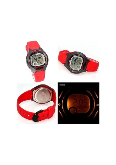 Casio Digital Lw-200-4avdf Çocuk Unisex Kol Saati-14009 Çok Renkli