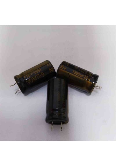 1500mf 25v 12.5x25 Luxon Elko Kondansatör 40 Adet