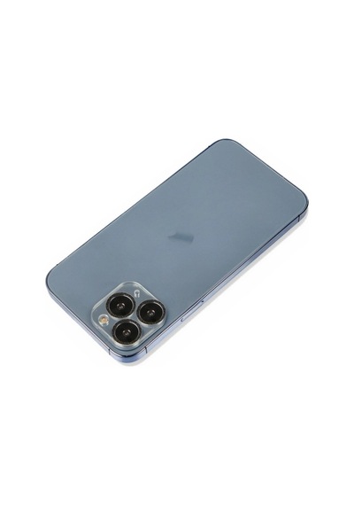Mey İthalat Apple, Uyumlu iPhone 11 Pro Shine Kamera Lens Koruma Cam - Siyah