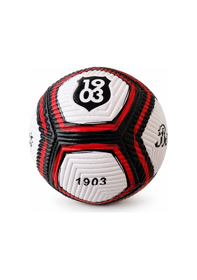 Beşiktaş Lisanslı Futbol Topu No:5 Dikişli Taraftar Topu Antrenman Ve Maç Topu Beyaz
