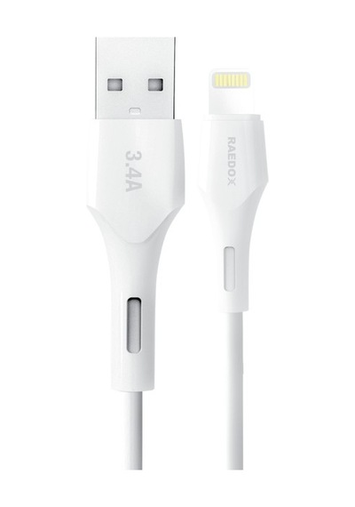 Raedox Usb To Lightning 18w 3.4a Hızlı Şarj Kablosu