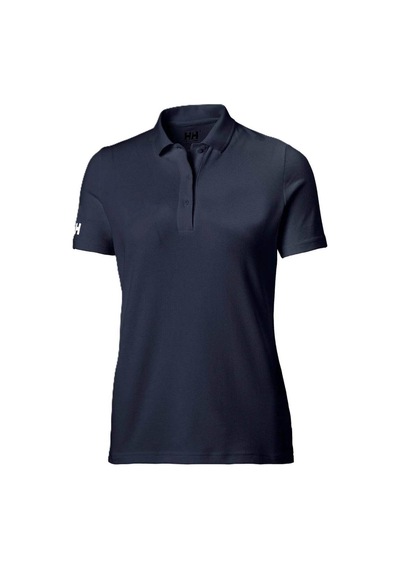 Helly Hansen W Crew Tech Polo Yaka Kadın T-shirt Hha.33984 Navy