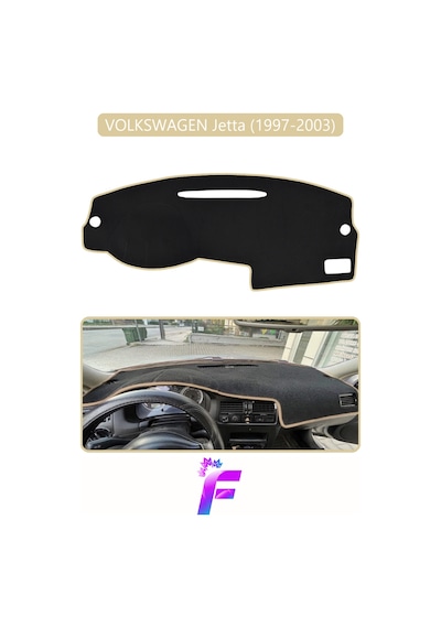 Volkswagen Jetta 1997-2003 Uyumlu Torpido Örtüsü Yansıma Önleyici Koruma Hızlı Montaj K85