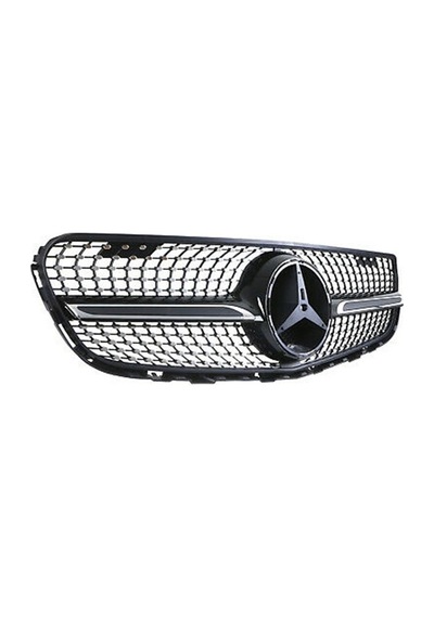 Mercedes Glc Diamond Ön Panjur Izgara Siyah X253