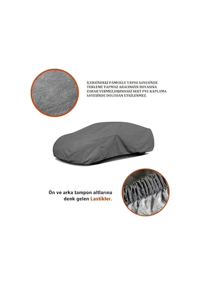 Osm Teamcar Skoda Superb Branda Lüks Kalın Pvc Doludan Etkilenmiyen No:8.