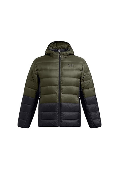 Under Armour Legend Down Hooded Jacket Erkek Outdoor Montu 1385837-390 Haki Haki