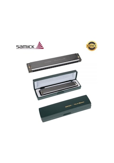 Samick Sth-24mn Profesyonel 24 Delikli Özel Kutulu Mızıka-kore
