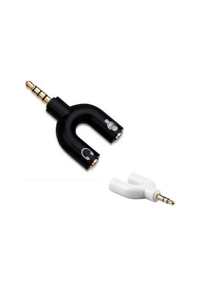 Mikrofon Kulaklık Ayırıcı Y Adaptör