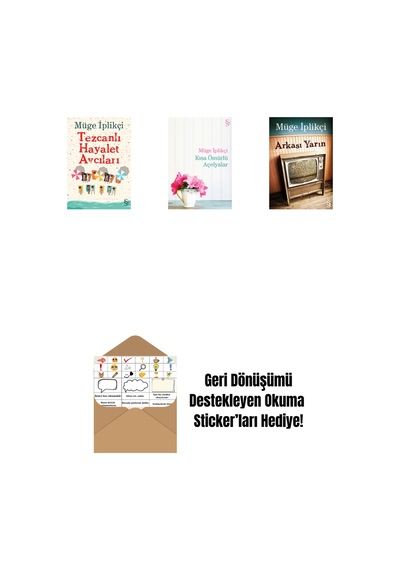 Tezcanlı Hayalet Avcıları + Kısa Ömürlü Açelyalar + Arkası Yarın + Okuma Sticker'ları