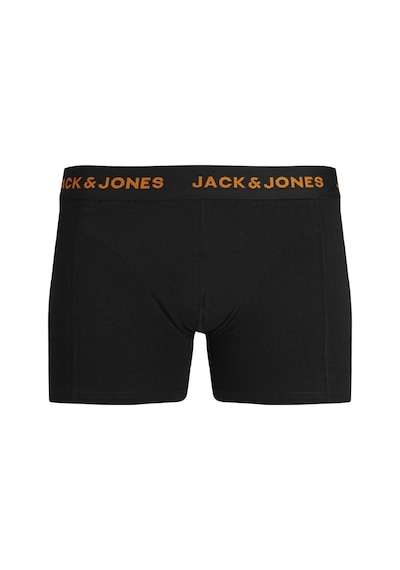 Jack & Jones 12242494 Erkek Pamuklu Boxer Set 5'li Siyah