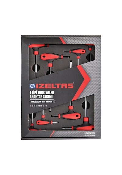 T Tipi Torx Allen Anahtar 8 Li Takım