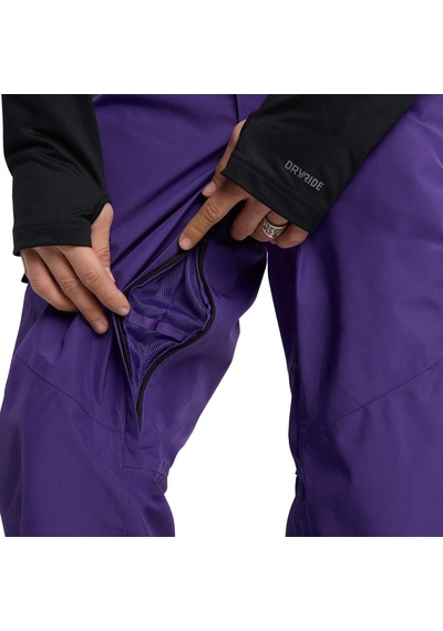 Burton Mens Reserve Gore-tex 2l Pants Erkek Mor Snowboard Pantolonu 30524