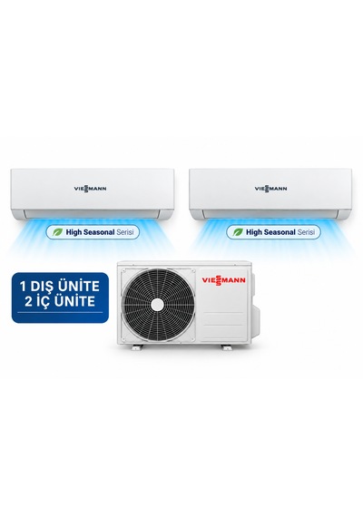 Viessmann Vitoclima 300-S/HE O2F3050M2 18000 BTU 9+12 İç 18 Dış Multi Split Klima