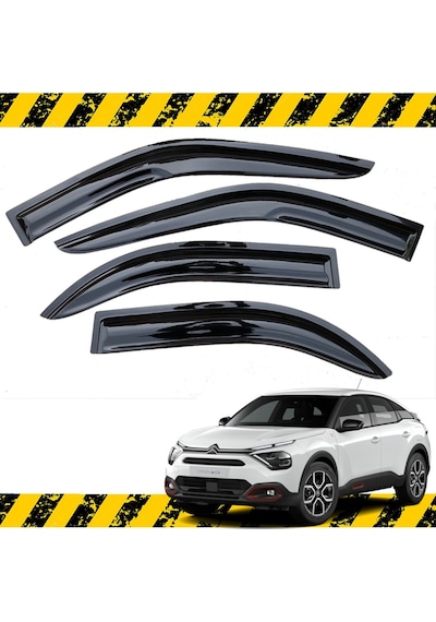 Citroen C4x Mügen Cam Rüzgarlığı 2023 Sonrası 4 Lü Set
