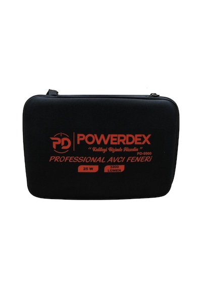 Powerdex Pd-9900 Su Geçirmez Şarjlı Profesyonel Avcı El Feneri