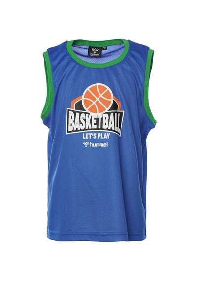 Hummel Hmlaxel Tank Top Çocuk Atlet 911783-7788 Saks Mavi