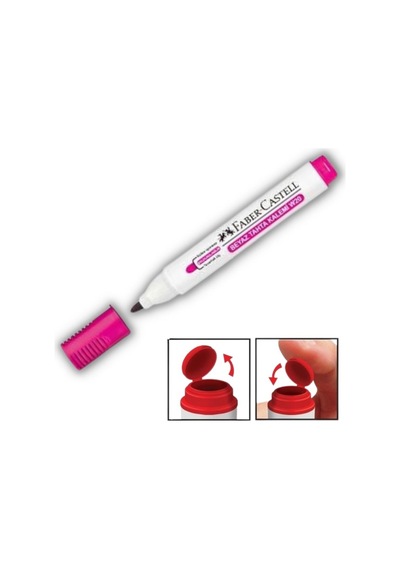 Pembe Yazı Tahta Kalemi Doldurulabilir ve Silinebilir w-20 1 Adet Faber Yazı Tahta Kalemi