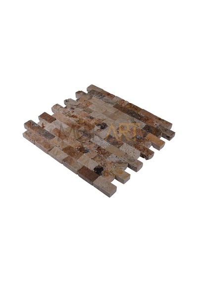 Tv Ünitesi Için Scabos Patlatma Taş Fileli 2,5X5Cm