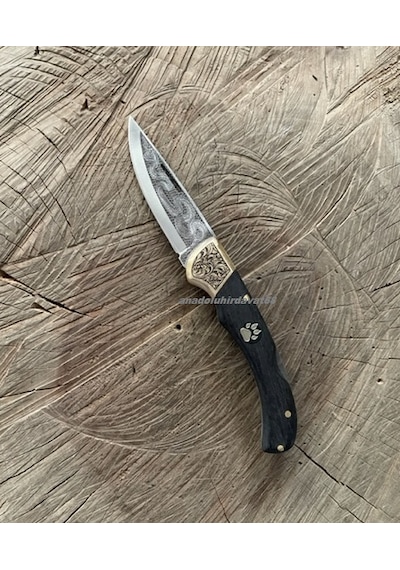 Dmr Böhler N690 Çelik Çakı Özel Cep Çakısı Kamp Çakısı Klipsli Cep Çakısı Siyah