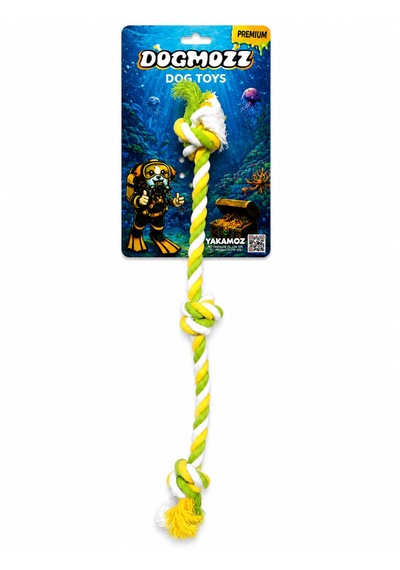 Dogmozz Premium 3 Düğümlü Diş Kaşıma İpi 35 Cm