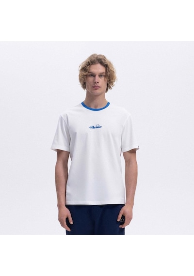 Ellesse Cmo18-3-bl Bisiklet Yaka Erkek T-shirt - Mavi / Beyaz Mavi - Beyaz