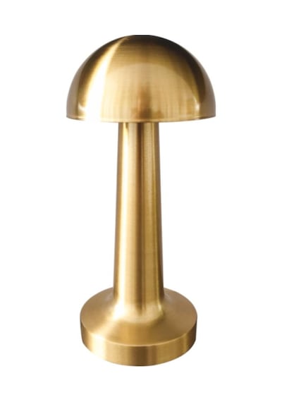 Cata Ct-8429 Lizbon Antik Şarjlı Masa Lambası Gold Krom Kasa 3 Renk Antik Eskitme